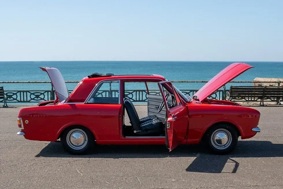 Used Ford Cortina 1969 Red Sedan