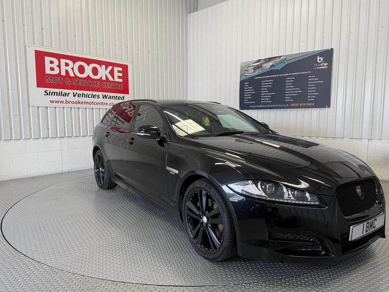 Black Used 2015 Jaguar XF Sportbrake R-Sport Estate | £8,990 (Fair price) - Image 1/2