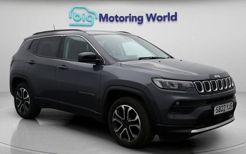 Grey Used 2022 Jeep Compass Limited SUV | £15,100 (Good price) - Image 1/4