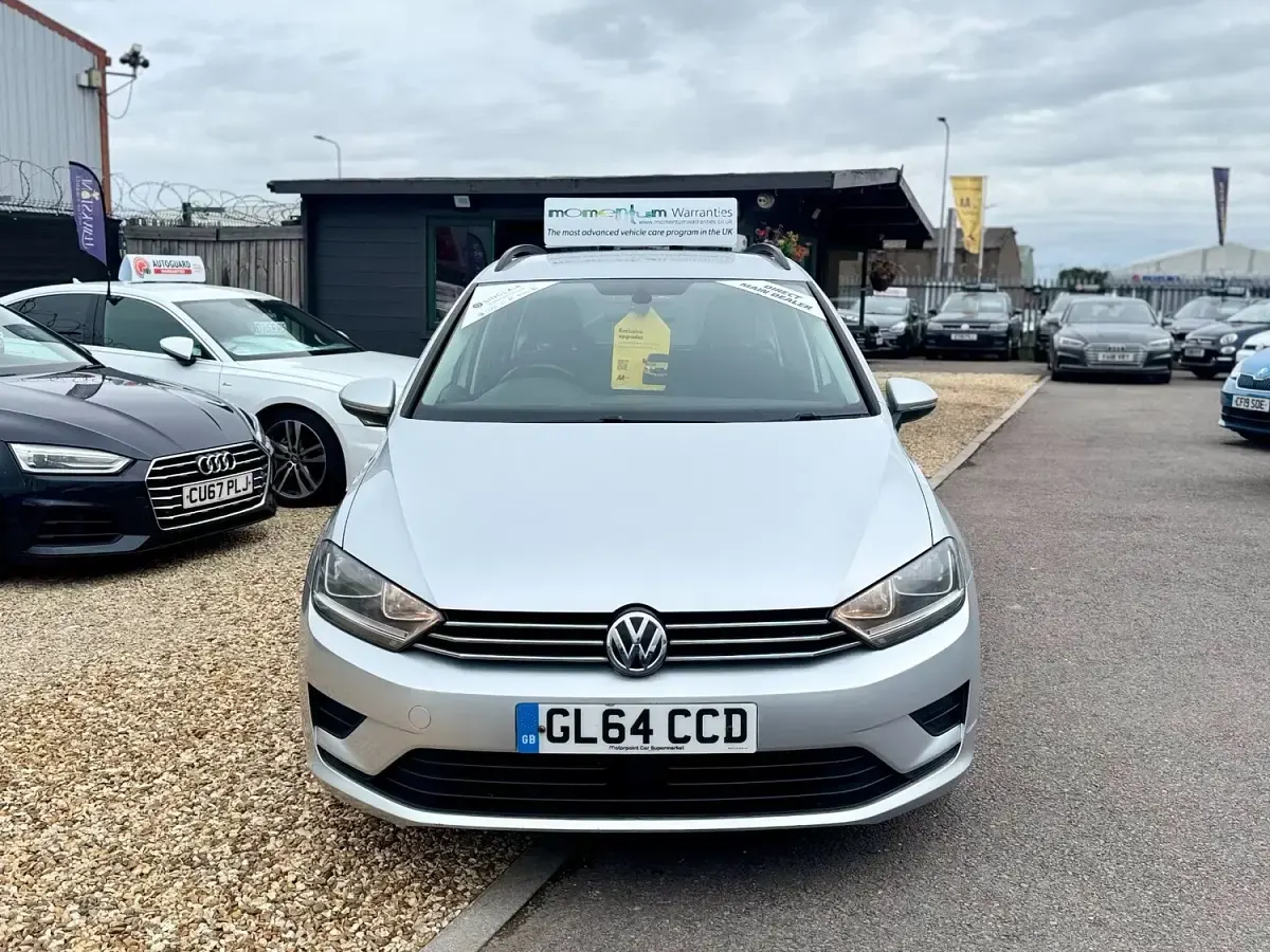 Used VW Golf Sportsvan SE 110 HP (80 kW) 2014 Silver MPV