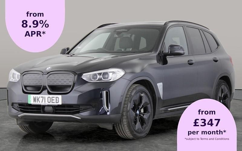 Black Used 2021 BMW iX3 Luxury Line SUV | £22,972 (Expensive) - Image 1/1