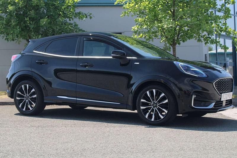 Black Used 2022 Ford Puma ST-Line SUV | £12,995 (Fair price) - Image 1/4