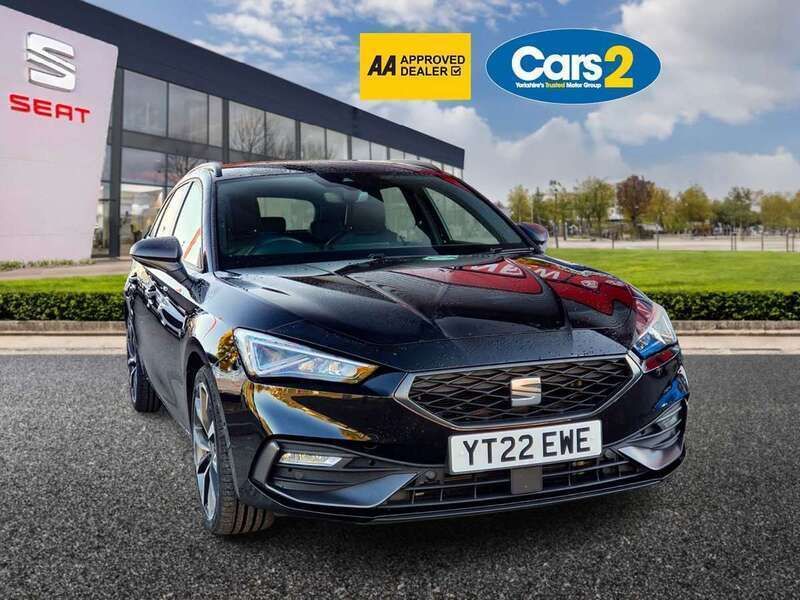 Black Used 2022 Seat Leon FR Sport Estate | £17,994 (A bit pricey) - Image 1/4