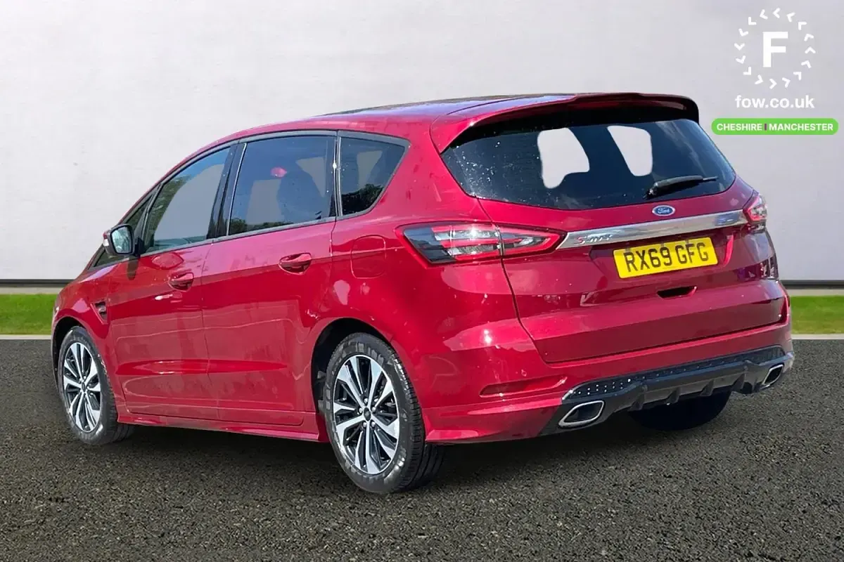Used Ford S-MAX ST-Line 190 HP (139 kW) 2019 Red MPV