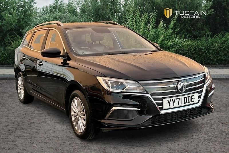 Black Used 2021 MG MG5 EV Exclusive Estate | £9,499 (Fair price) - Image 1/4