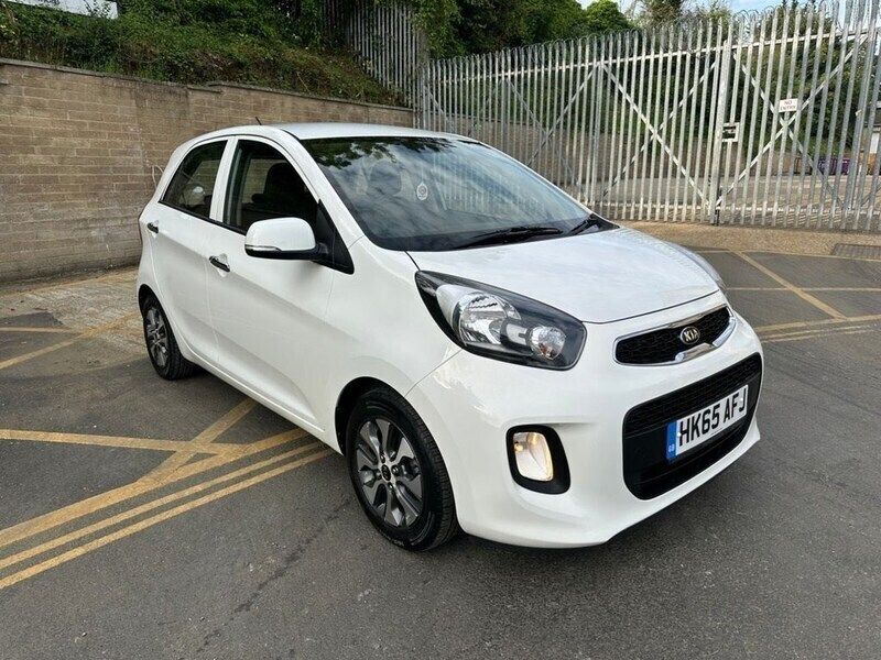 White Used 2015 Kia Picanto 2 Hatchback | £8,795 (A bit pricey) - Image 1/4