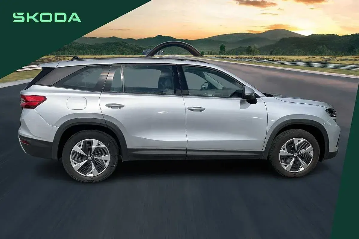 Used Skoda Kodiaq SE 150 HP (110 kW) 2025 Brilliant silver metallic SUV