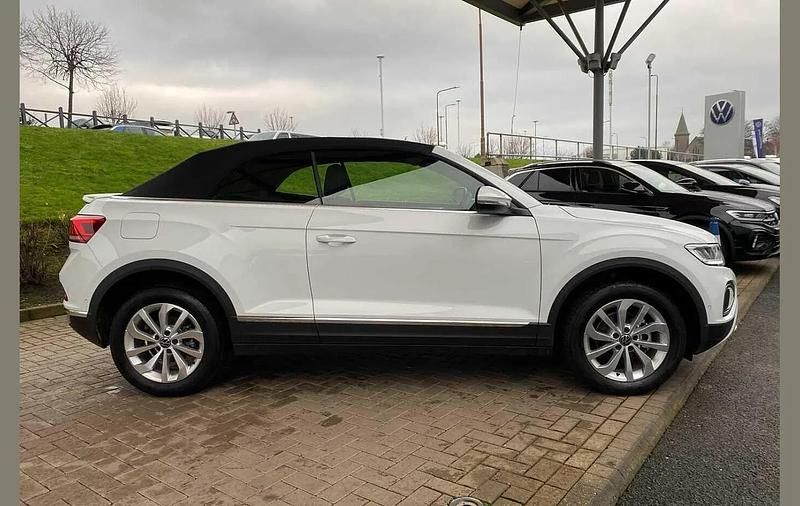 Used VW T-Roc Cabriolet Style 113 HP (83 kW) 2025 White Cabriolet