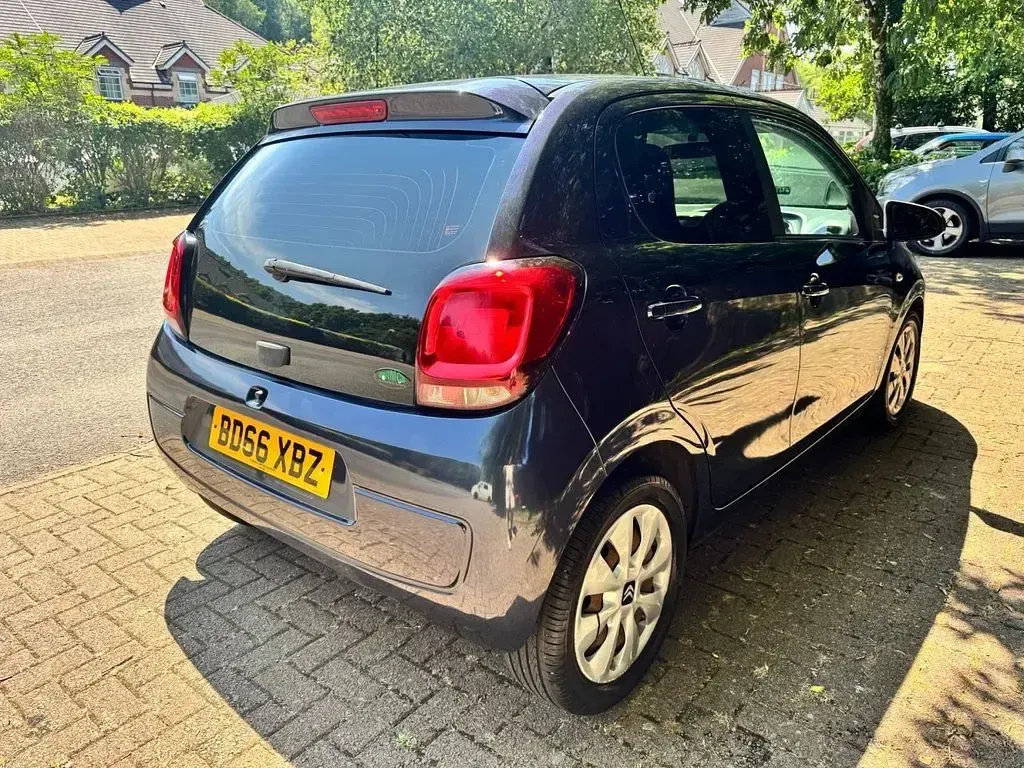 Used Citroën C1 Feel 82 HP (60 kW) 2016 Blue Hatchback