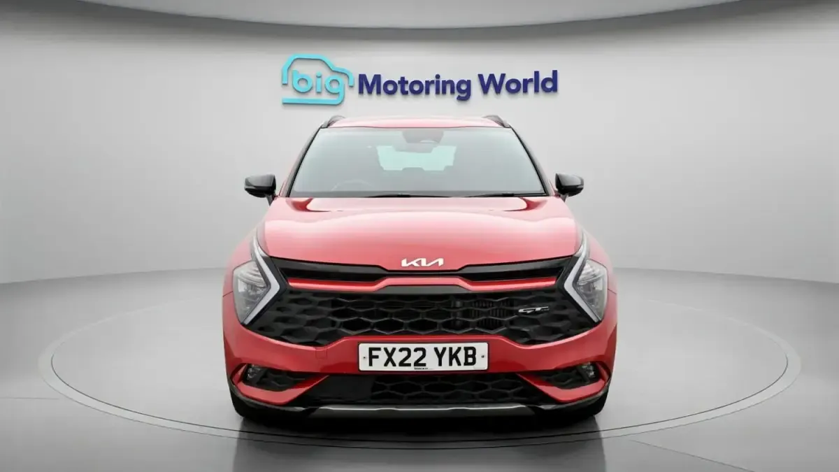 Gebraucht Kia Sportage GT-Line 230 PS (169 kW) 2022 Rot SUV