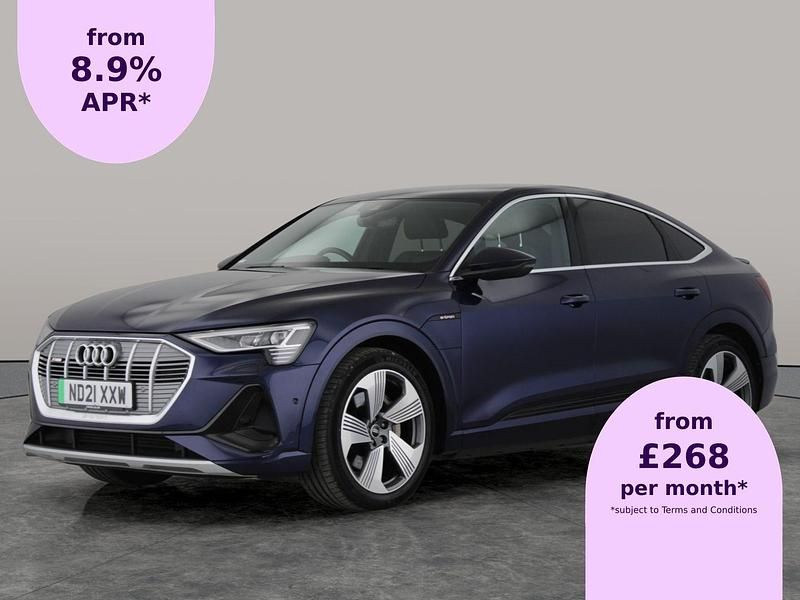 Blue Used 2021 Audi e-tron S-Line SUV | £19,458 (Super price) - Image 1/1