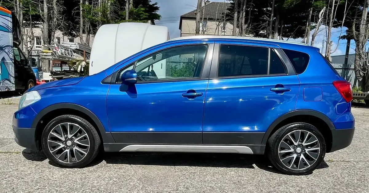 Used Suzuki SX4 S-Cross SZ-T 118 HP (86 kW) 2014 Blue Hatchback