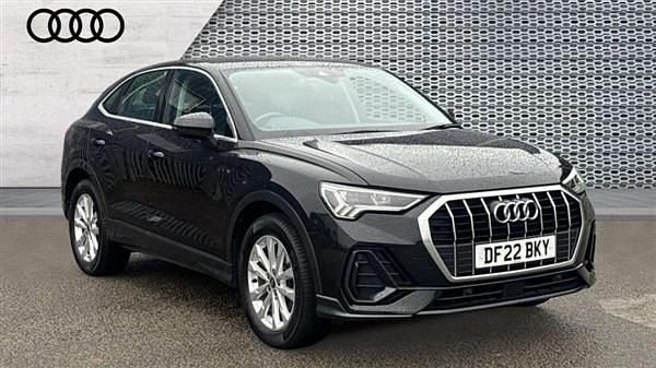 Black Used 2022 Audi Q3 Sport SUV | £23,838 (Fair price) - Image 1/4