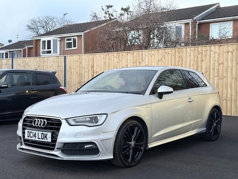 Used Audi A3 S-Line 2014 Silver Hatchback