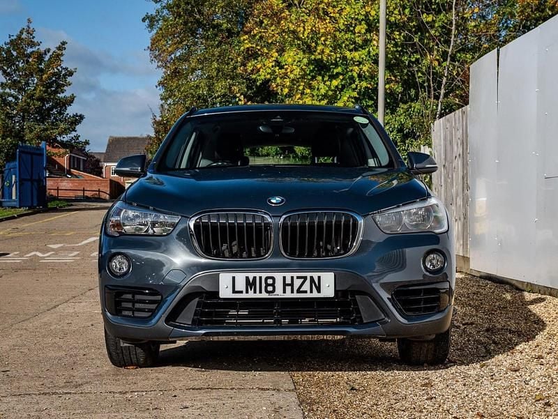 Used BMW X1 Sport Line 192 HP (141 kW) 2018 Grey SUV