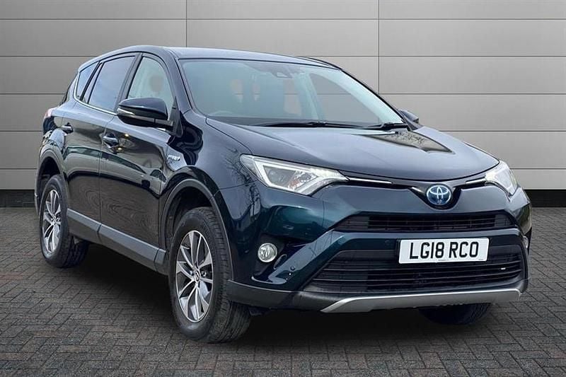 Used Toyota RAV4 Hybrid 197 HP (144 kW) 2018 Blue SUV
