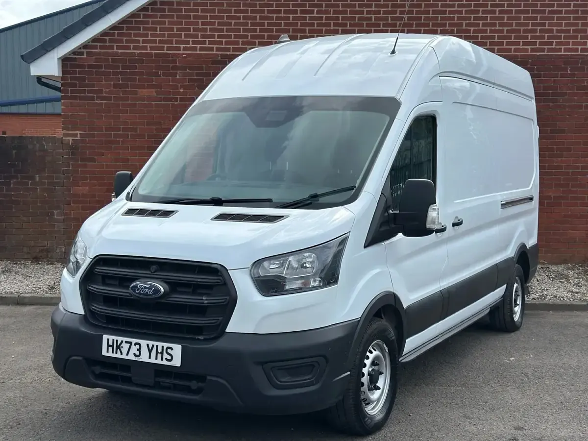 Used Ford Transit 130 HP (95 kW) 2023 White Van