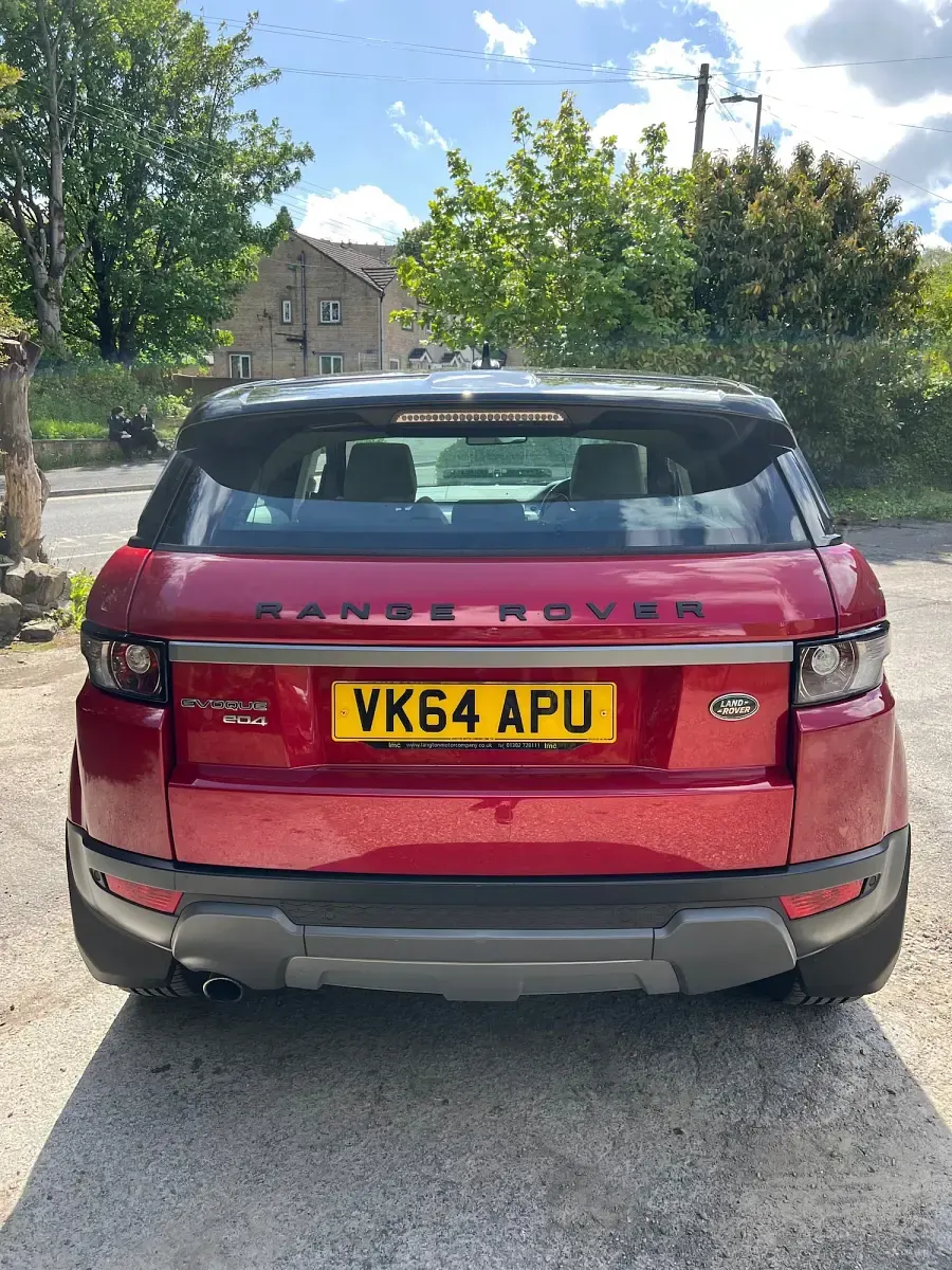Used Land Rover Range Rover evoque Pure 2014 Red SUV