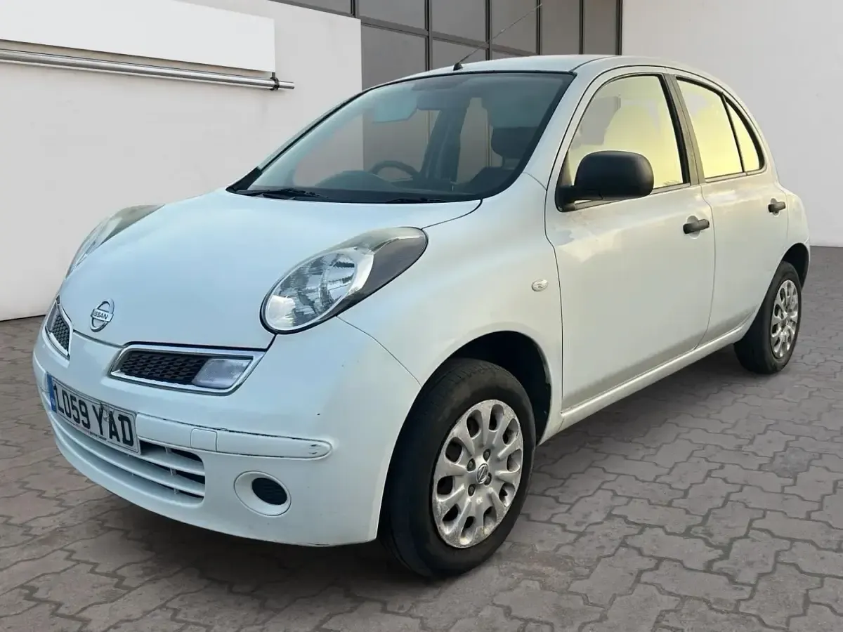 Usata Nissan Micra Visia 79 CV (58 kW) 2010 Bianco Utilitaria
