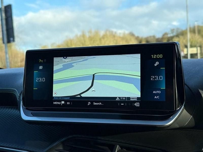 Used Peugeot e-208 GT 100 kW (136 HP) 2023 Yellow Hatchback