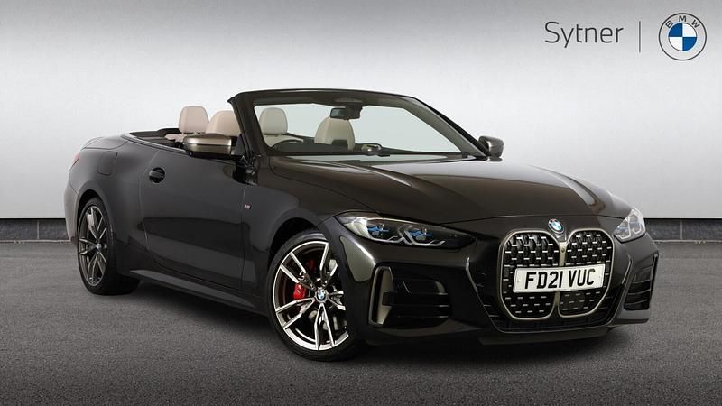 Used BMW M440 Comfort Edition 369 HP (271 kW) 2021 Black Sedan