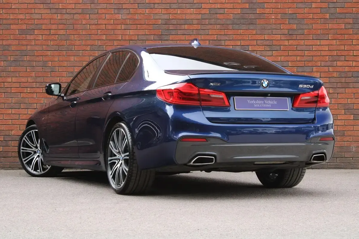 Used BMW 530 M Sport 2018 Blue Sedan