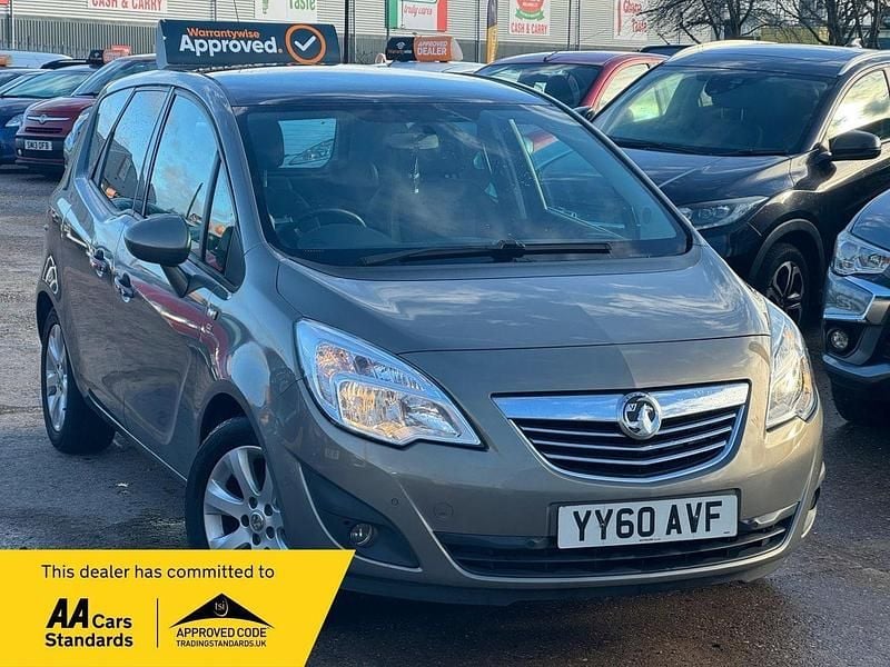 Grey Used 2010 Vauxhall Meriva MPV | £2,275 (Fair price) - Image 1/3