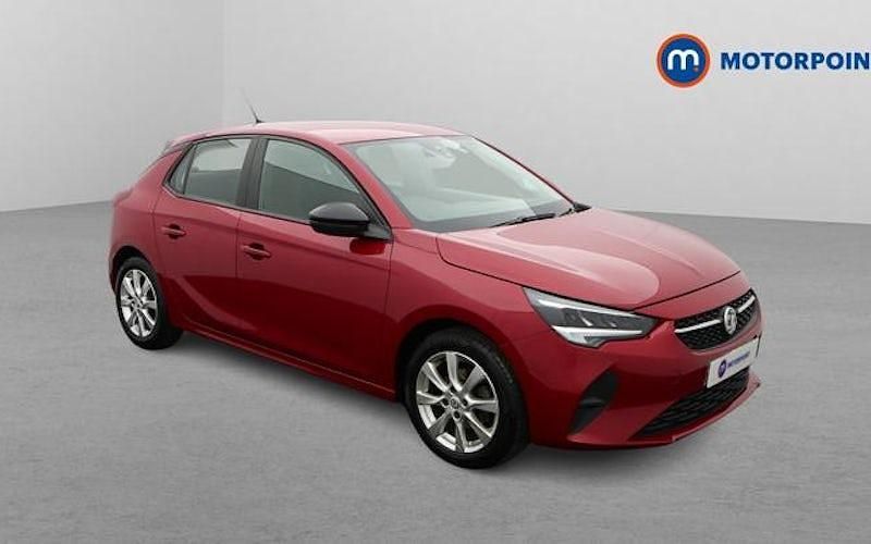 Used Vauxhall Corsa Design Edition 75 HP (55 kW) 2023 Red Hatchback