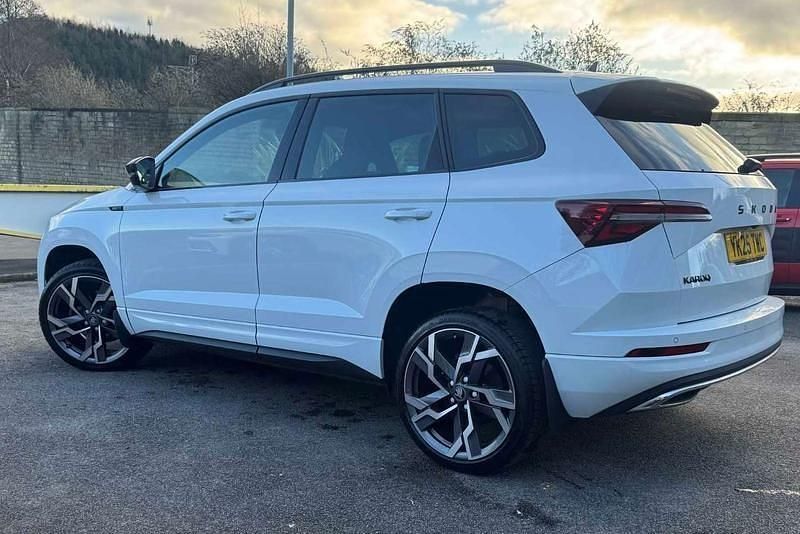 Used Skoda Karoq SportLine 150 HP (110 kW) 2025 White SUV