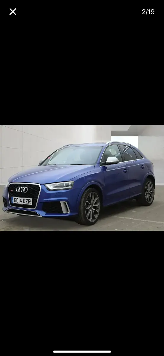 Begagnad Audi RS Q3 310 HK (228 kW) 2014 Blå SUV