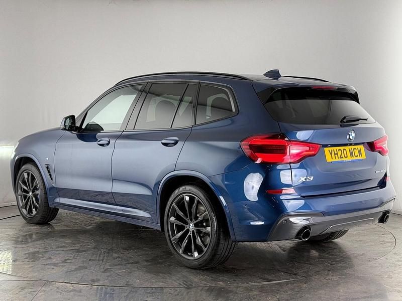 Used BMW X3 M Sport 190 HP (139 kW) 2020 Blue SUV