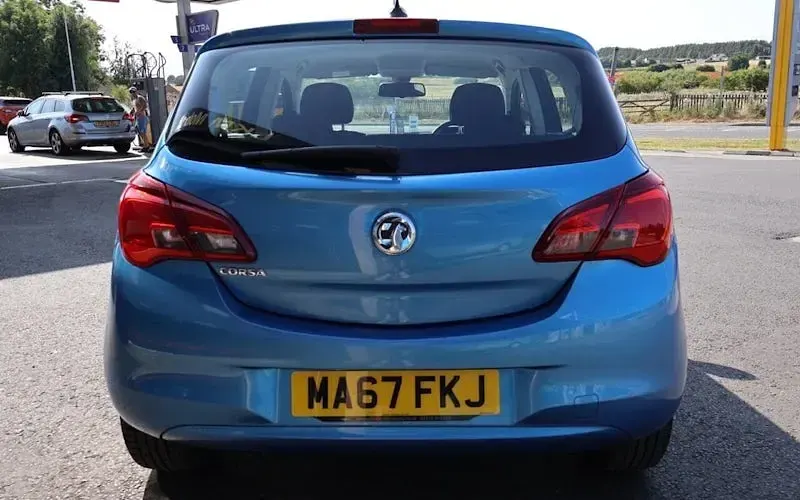 Used Vauxhall Corsa 75 HP (55 kW) 2017 Blue Hatchback