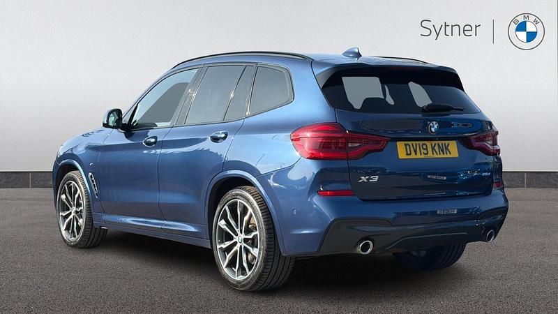 Used BMW X3 M Sport 188 HP (138 kW) 2019 Blue SUV