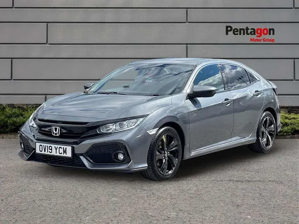 Used Honda Civic SR 124 HP (91 kW) 2019 Grey Hatchback