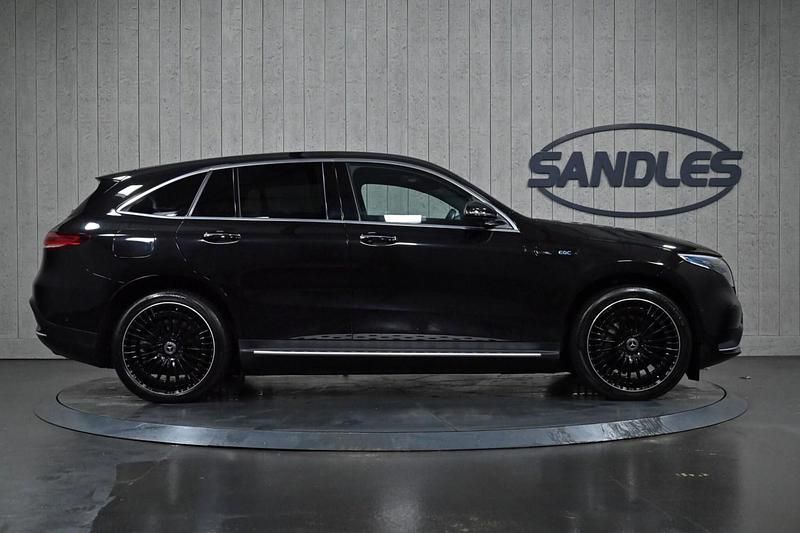 Used Mercedes EQC400 AMG Line Premium Plus 300 kW (408 HP) 2021 Black SUV