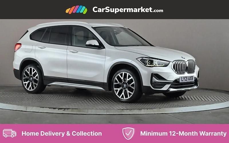 White Used 2021 BMW X1 xLine SUV | £20,697 (Fair price) - Image 1/4