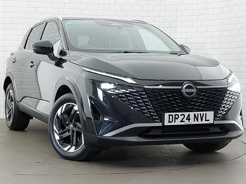 Black Used 2024 Nissan Qashqai N-Connecta SUV | £25,098 (Expensive) - Image 1/4