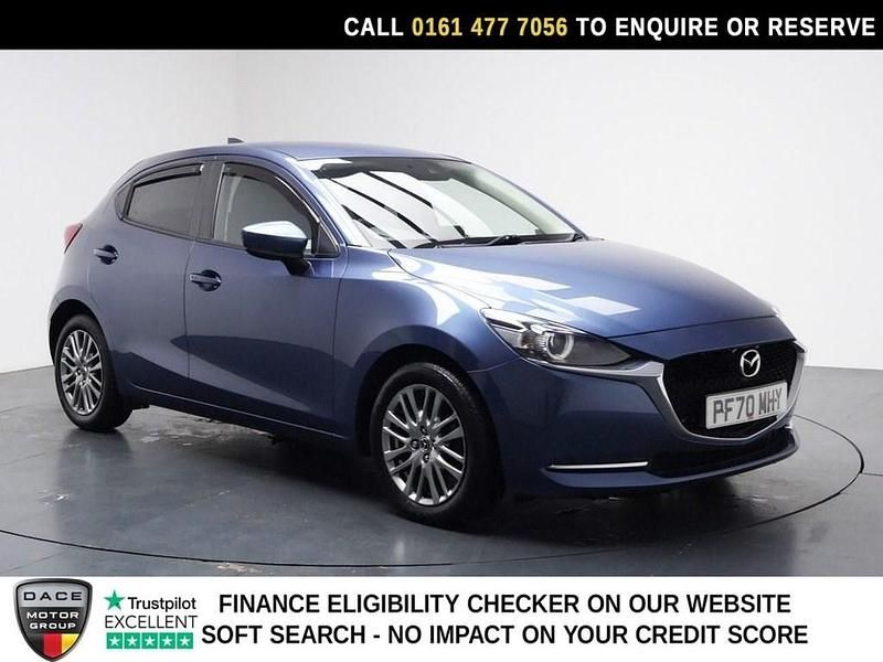 Used Mazda 2 Inclusive 90 HP (66 kW) 2021 Blue Hatchback