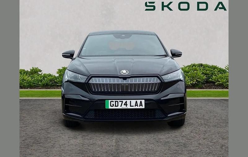 Used Skoda Enyaq iV vRS 250 kW (340 HP) 2025 Black SUV