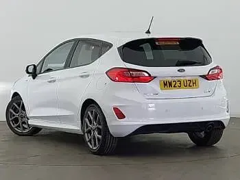 Used Ford Fiesta ST-Line 125 HP (91 kW) 2023 White Hatchback