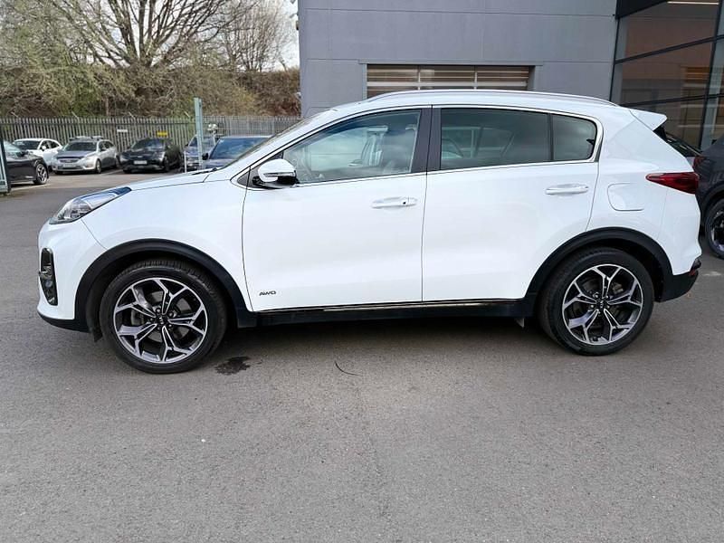 Used Kia Sportage GT-Line 136 HP (100 kW) 2019 White SUV