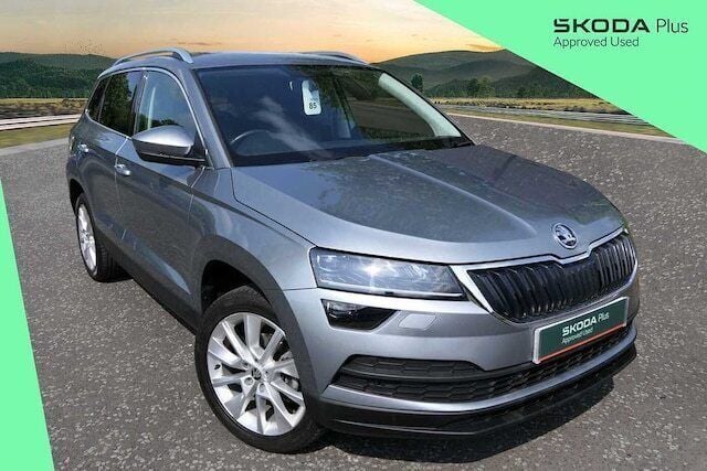 Business grey metallic Used 2019 Skoda Karoq SUV | £13,495 (Fair price) - Image 1/4