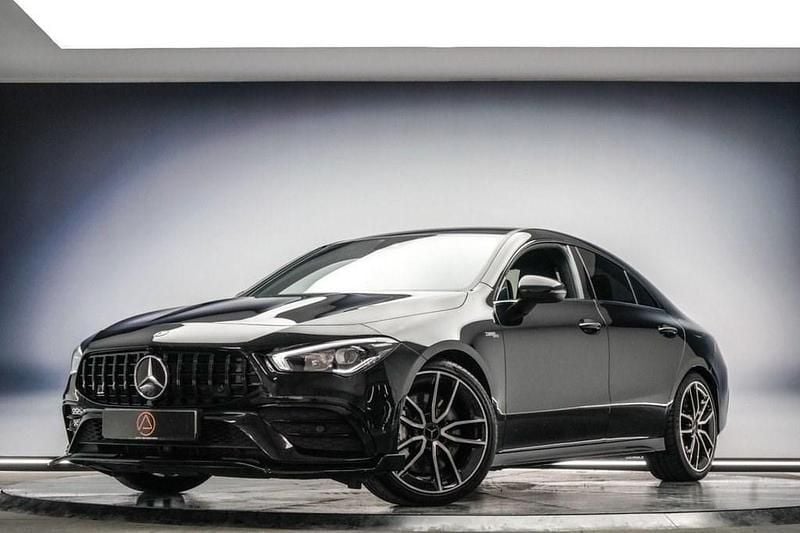 Black Used 2022 Mercedes CLA35 AMG Premium Coupe | £28,990 (Fair price) - Image 1/4