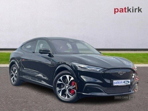 Black Used 2023 Ford Mustang Mach-E Extended Range SUV | £33,995 (Fair price) - Image 1/3