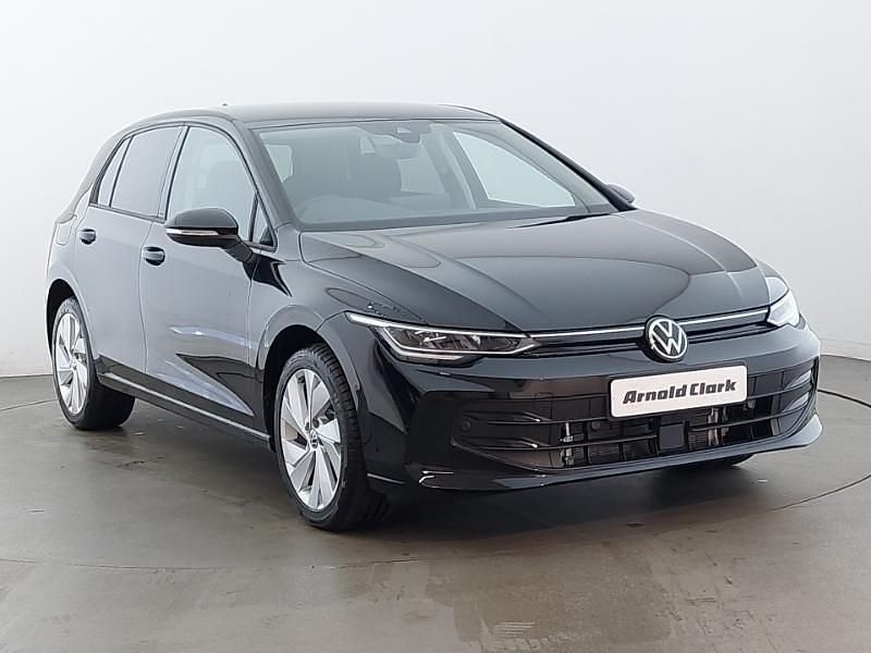 New VW Golf VIII Match 204 HP (150 kW) 2025 Black Hatchback