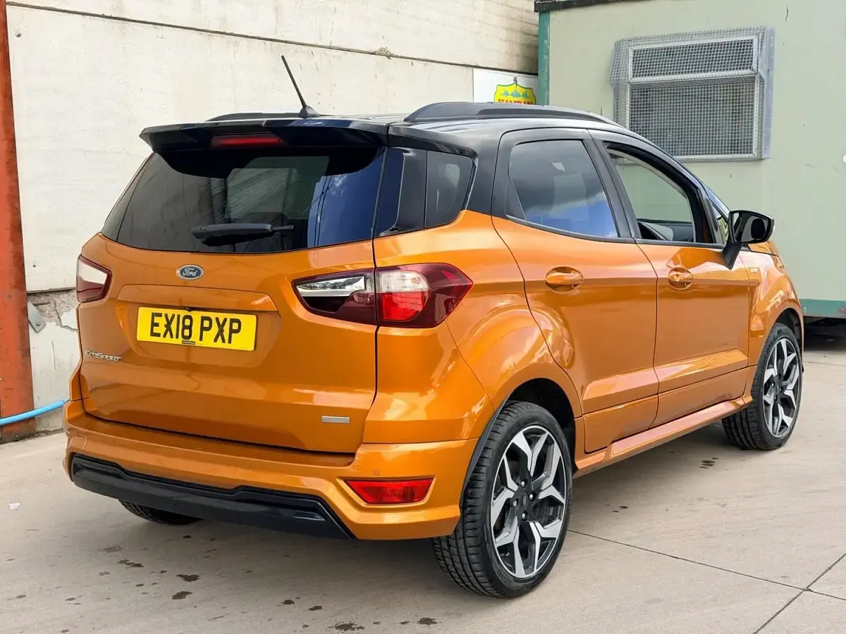 Usado Ford Ecosport ST-Line 2018 Laranja SUV