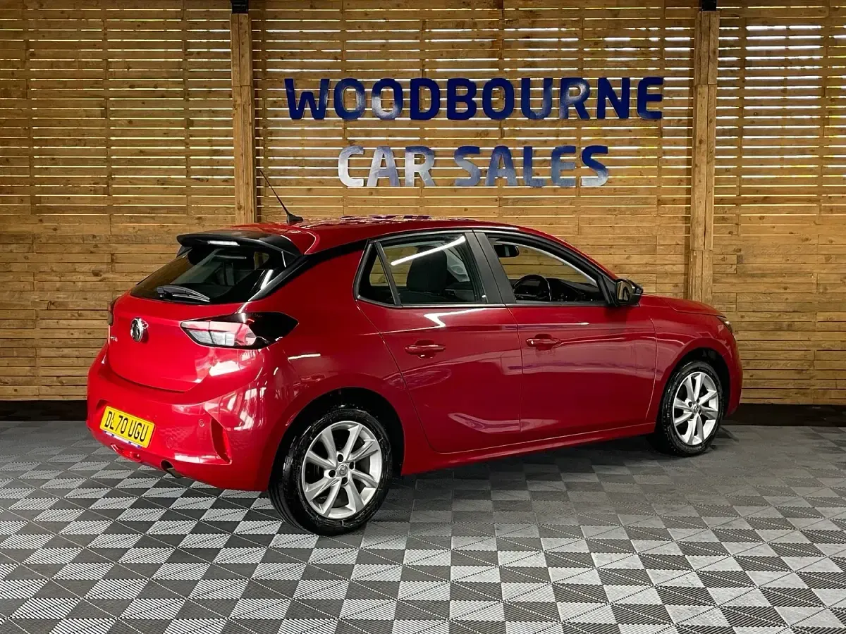 Used Vauxhall Corsa 75 HP (55 kW) 2020 Red Hatchback