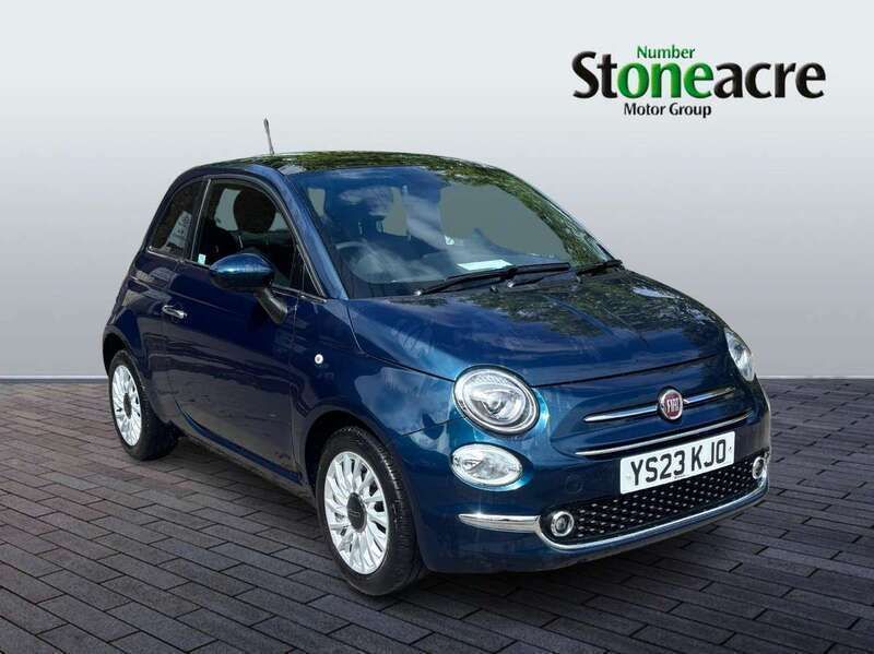 Blue Used 2023 Fiat 500 Hatchback | £10,995 (Fair price) - Image 1/4