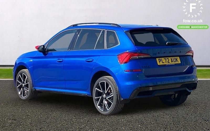 Usado Skoda Kamiq Monte Carlo 150 HP (110 kW) 2023 Azul SUV