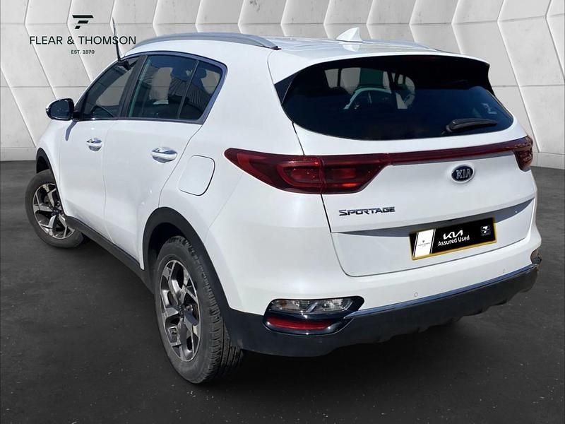 Begagnad Kia Sportage 2019 Vit SUV
